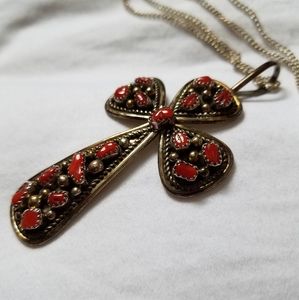 Oxblood Coral Necklace